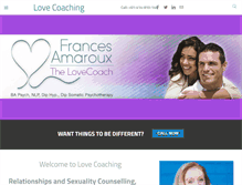 Tablet Screenshot of lovecoaching.com